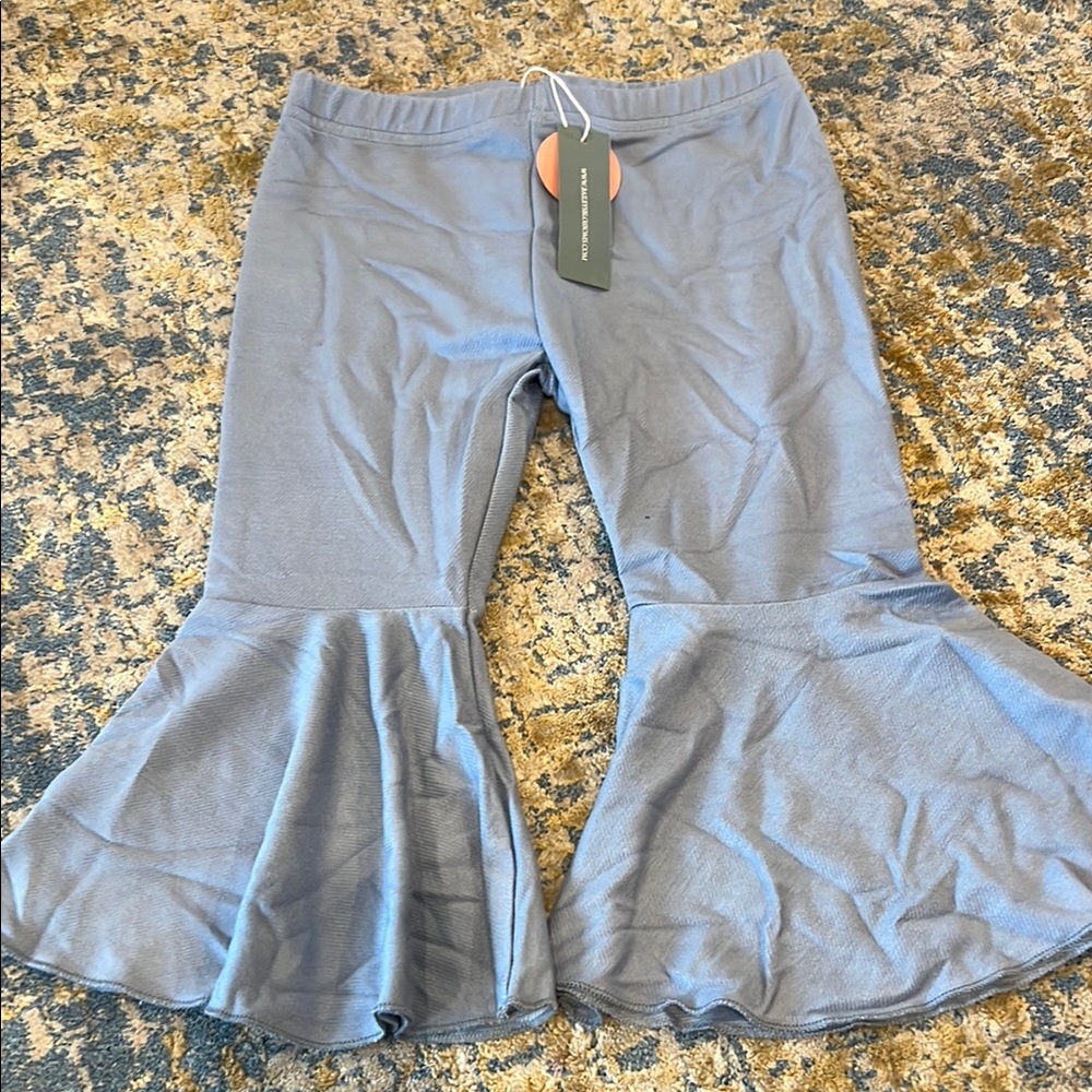 Kids Blue Flared Bottoms